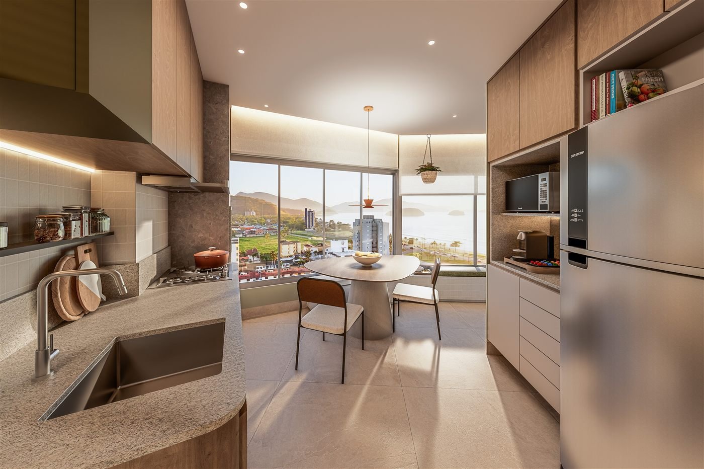 Apartamento 105 - 2 Dorms 61m²