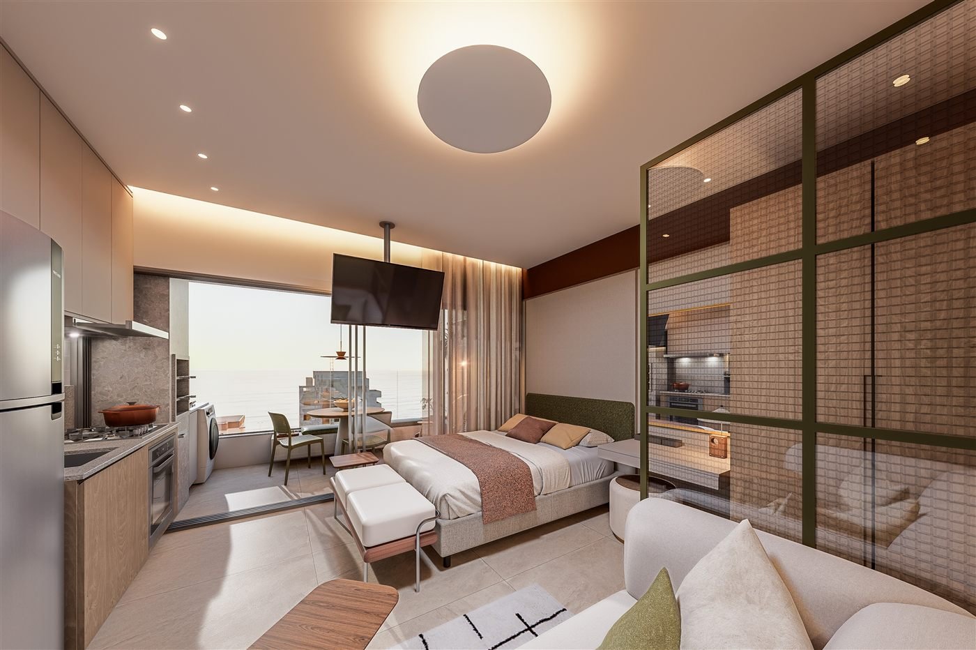 Studio 25m² Praie